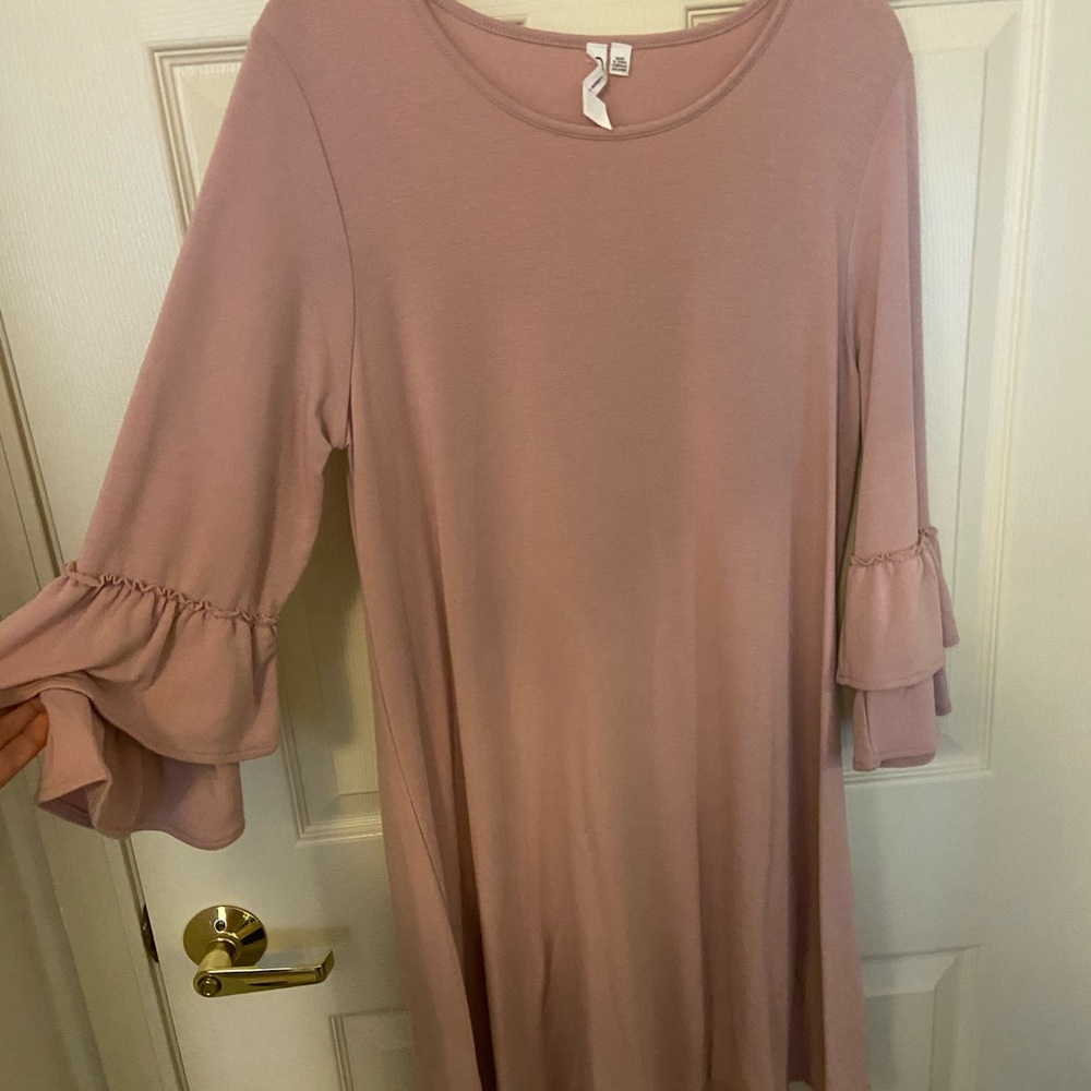 Dusty rose dress!